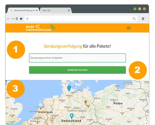 Sendungsverfolgung - für ALLE Pakete mit LIVE Karte ...