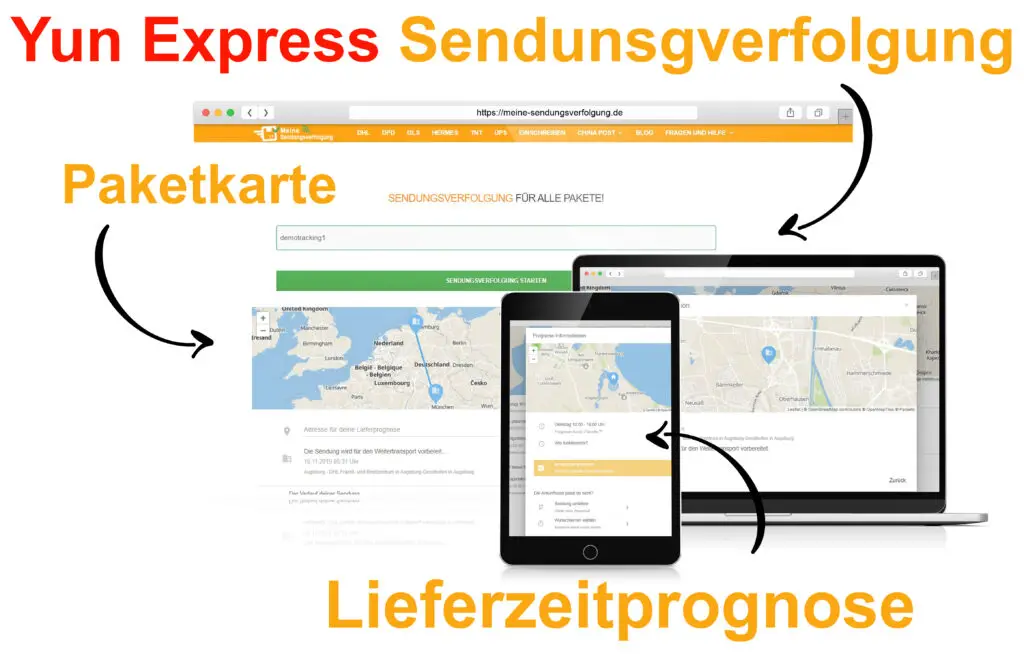 Yun Express Sendungsverfolgung Verfolge dein Paket LIVE